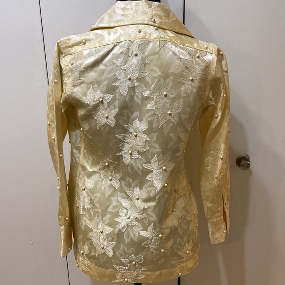 CG button down long sleeve dress blouse or as a jacket size M - Picture 5 of 5